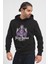 12248898 Baskılı Kapusonlu Sardonlu Sweatshırt 4