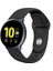 Samsung Galaxy Watch 3 Uyumlu Kordon Silikon Yumuşak Esnek A+ Kalite Spor Kayış, Siyah 2