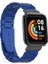 Xiaomi Redmi Watch Lite Uyumlu Kordon Paslanmaz Baklalı Klipsli Metal Kayış, Mavi 1