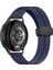 Xiaomi Mi Watch / Mi Watch Color (22 Mm) Uyumlu Kordon Silikon Magnetik Tokalı Spor Kayış, Lacivert 2