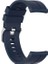 Xiaomi Mi Watch Uyumlu Kordon Silikon Spor Suya Dayanıklı Kayış, Lacivert 4
