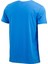 Erkek Bisiklet Yaka Mevsimlik Göğüs Baskılı Standart Fit Royal T-Shirt 4