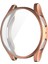 Samsung Galaxy Watch 4 Classic Uyumlu Kasa Koruyucu Silikon Darbe Emici Ekran Koruyucu Gard 02, Rose Gold 2