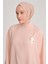 Broşlu Bluz ORT3100 Somon 2
