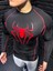 Uzun Kollu Compression Body Spiderman Fit Erkek Sıkı Esnek Sport Giyim Tişört 1