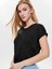 15106662 Acık Yaka Kol Katlamalı Kısa Kol T-Shirt 4