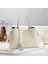 Anneler Günü Hediyesi Moda Çanta Beyaz Büyük Kapasiteli Bayanlar Crossbody Çanta (Yurt Dışından) 1