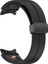 Samsung Galaxy WatchUyumlu Kordon Silikon Magnetik Tokalı Spor Kayış , Siyah 2