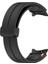 Samsung Galaxy WatchUyumlu Kordon Silikon Magnetik Tokalı Spor Kayış , Siyah 3