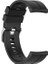 Samsung Galaxy Watch Uyumlu Kordon Silikon Spor Suya Dayanıklı Kayış, Siyah 5
