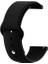 Samsung Galaxy Watch Uyumlu Kordon Silikon Yumuşak Esnek A+ Kalite Spor Kayış, Siyah 5