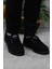 Dks 023 Siyah Hafif Rahat Keten Sneaker Erkek Ayakkabı 2