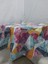 Pvc Silinebilir Muşamba Yuvarlak Masa Örtüsü Çap 140CM 1