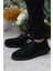 Dks 023 Siyah Hafif Rahat Keten Sneaker Erkek Ayakkabı 3