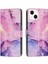 IPhone 15 Için Kılıf Artı Kart Ekleme Boyalı Mermer Darbeye Çevir (Yurt Dışından) 1