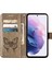 Samsung Galaxy S22 5g Kabartma Kelebek Premium Deri Flip Case (Yurt Dışından) 4