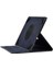 Unik Universal 10 Inç Uyumlu Tablet Kılıfı Dönebilen Standlı Pu Suni Deri Kılıf, Lacivert 1