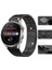 Xiaomi Mi Watch Uyumlu Kordon Paslanmaz Çelik Klipsli Kayış, Siyah 1