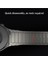 Xiaomi Mi Watch Uyumlu Kordon Paslanmaz Çelik Klipsli Kayış, Siyah 2