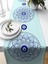 Nazar Serisi 140X40 cm Dijital Baskılı Runner (Evil Eye) 1