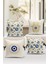 Nazar Serisi Çift Tarafı Dijital Baskılı 4'lü Kırlent Kılıfı Seti (Evil Eye Cushion Cover) 1
