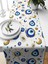 Nazar Serisi 140X40 cm Dijital Baskılı Runner (Evil Eye) 1
