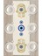 Nazar Serisi 140X40 cm Dijital Baskılı Runner (Evil Eye) 2