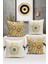 Nazar Serisi Çift Tarafı Dijital Baskılı 4'lü Kırlent Kılıfı Seti (Evil Eye Cushion Cover) 1
