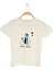 Kız Çocuk Kısa Kollu T-Shirt Bisiklet Yaka Bisiklet Kalp Hijab Baskılı Fırfırlı 3