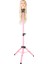 CLZ201 Kuaför Eğitim Mankeni Için Metal Tripod / Pembe + Taşıma Çantası 2