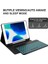 Apple iPad 7. Nesil 10.2 Inc (2019) Rgb LED Işıklı Türkçe Karakterli Bluetooth Özellikli Kalemlikli Klavyeli Kılıf A2197 A2200 A2198 2