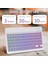 Apple iPad 10. Nesil 10.9 (2022) Rgb LED Işıklı Türkçe Karakterli Bluetooth Özellikli Kalemlikli Klavyeli Kılıf A2696 A2757 A2777 A3162 2