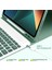 Apple iPad Pro 11 (2021) 3. Nesil Rgb LED Işıklı Türkçe Karakterli Bluetooth Özellikli Kalemlikli Klavyeli Kılıf A2377 A2459 A2301 A2460 4