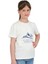 Kız Çocuk Kısa Kollu Bisiklet Yaka Uhud Baskılı T-Shirt 4