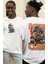 Oversize Ice Cube Graffiti Sırt Baskılı T-Shirt Unisex Rap 1