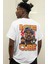 Oversize Ice Cube Graffiti Sırt Baskılı T-Shirt Unisex Rap 3