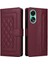 Oppo A78 4g Flip Kapak Için Flip Case Basit Iş Darbeye Deri (Yurt Dışından) 1