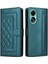 Oppo A78 4g Flip Kapak Için Flip Case Basit Iş Darbeye Deri (Yurt Dışından) 1