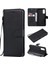 Kart Yuvası Cüzdan ile Samsung Galaxy S20 Klasik Düz Renk Için Flip Case (Yurt Dışından) 1