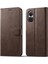 Oppo Oppo 10 Pro 5g Için Buzağı Doku Yatay Çevir Deri Kılıf (Yurt Dışından) 3