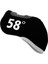 58 Derece Etiketli Neopren Golf Kulübü Baş Kılıfı (Yurt Dışından) 1