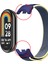 Xiaomi Mi Band 8 Ile Uyumlu Hasır Nylon Akıllı Bileklik Kordon - Saat Kordonu 2