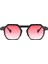 EOH1142 C10 Kırmızı Unisex Güneş Gözlüğü 5