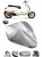 Vespa Lx 125 3V I.e Arka Çanta Uyumlu Su Geçirmez Motosiklet Brandası 1