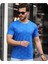 Mens Style Sıfır Yaka Desenli Performans T-Shirt 1