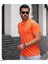 Mens Style Mikro Desenli Sıfır Yaka Tişört 1