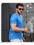 Mens Style Reflektör Şeritli Çizgili Spor T-Shirt 2