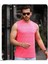 Mens Style Mikro Baskılı Desenli Sporcu T-Shirt 3