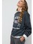 Immortal Slogan Baskılı Eskitme Efektli Sweatshirt 4