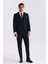 Siyah Sivri Yaka Slim Fit Takım Elbise 1